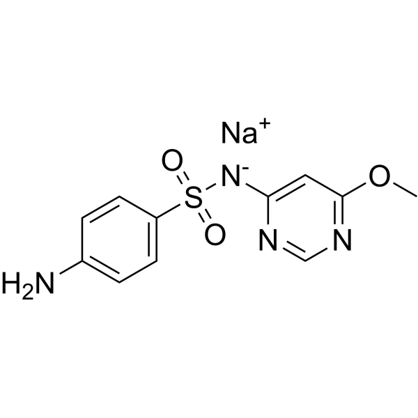Sulfamonomethoxine sodium 38006-08-5